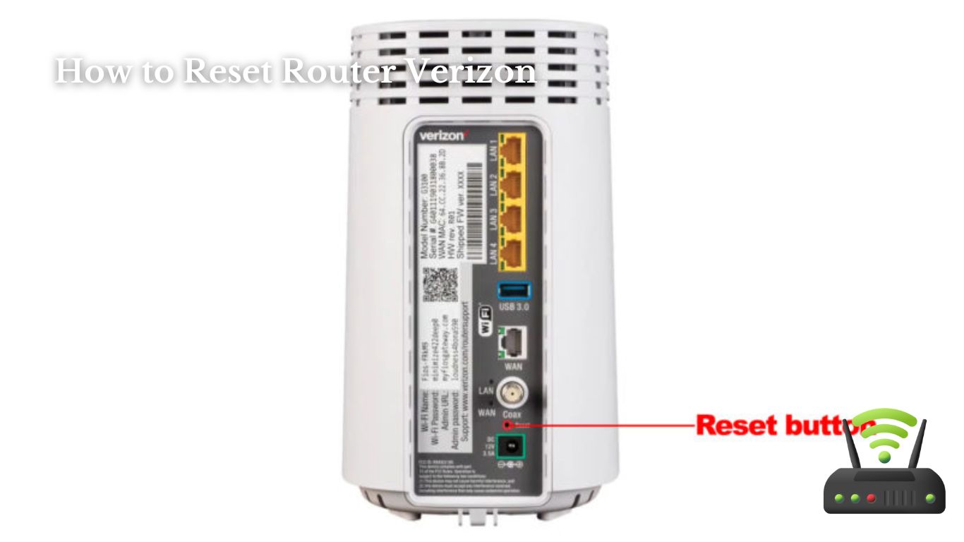 How to Reset Router Verizon
