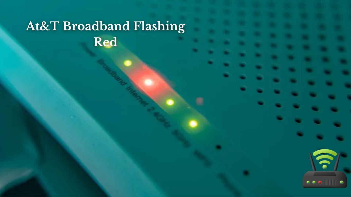 At&T Broadband Flashing Red