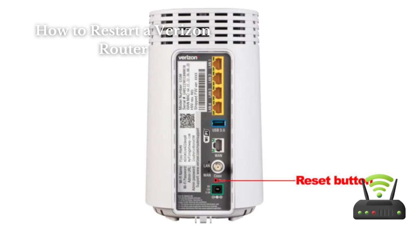 How to Restart a Verizon Router