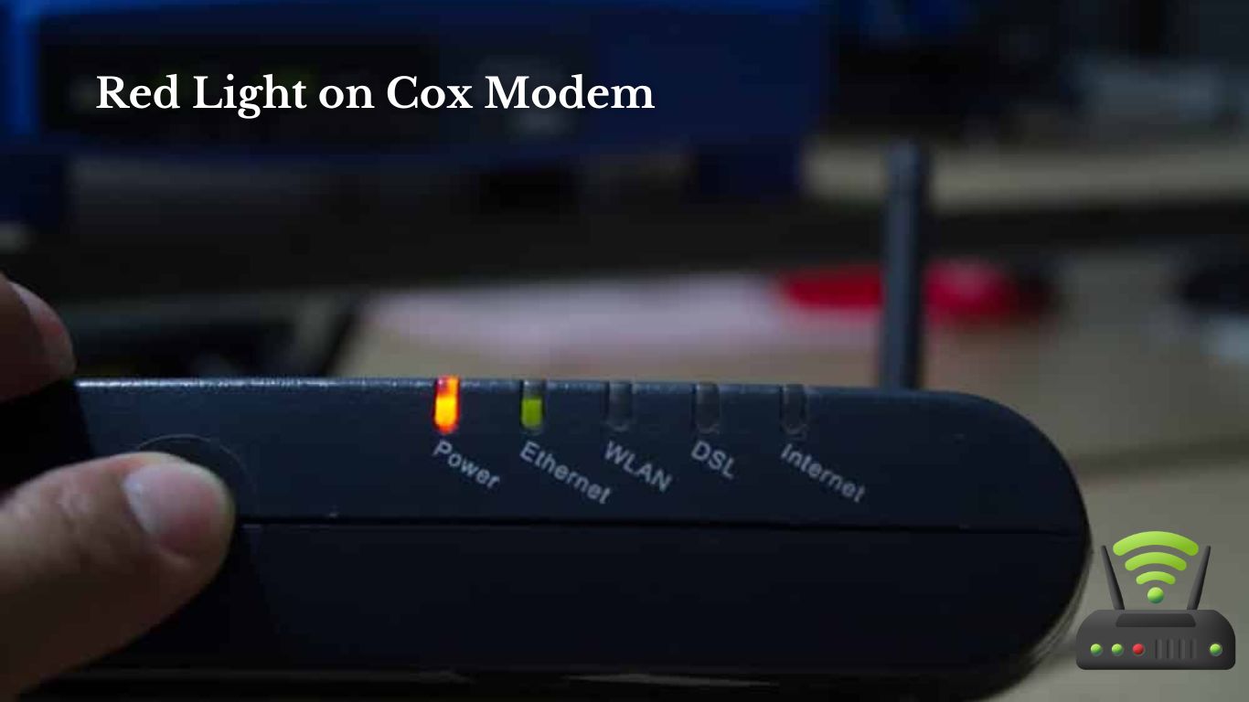 Red Light on Cox Modem