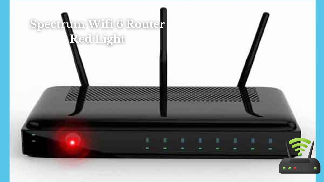 Spectrum Wifi 6 Router Red Light